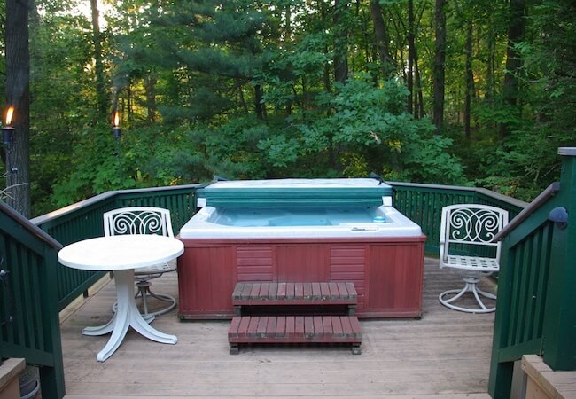 Hot Tub on Deck
