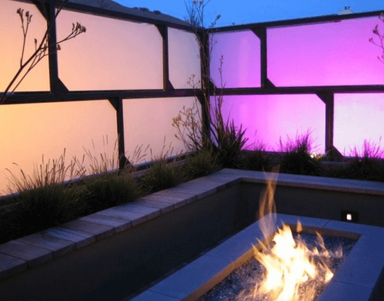 Amazing Lighted Privacy Screening